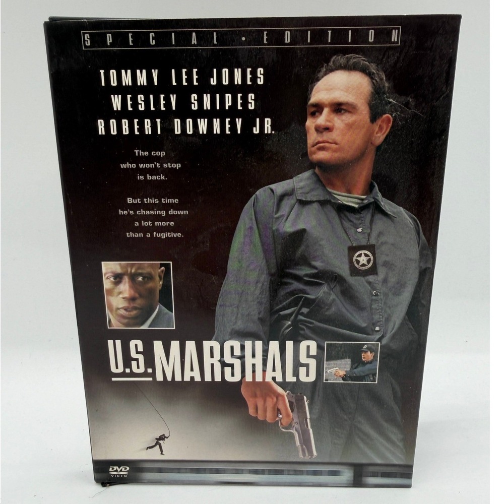 U.S. Marshals DVD Special Edition Tommy Jones Wesley Snipes Robert Downey Movie